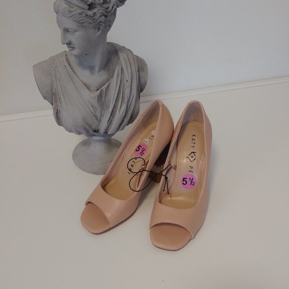 Katy Perry The Catie Woven Block Heel Shoe Size 5.5 - Picture 3 of 8